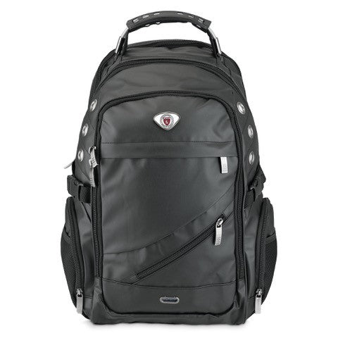 boconi tyler rfid leather backpack Boconi Slim Leather Backpack Black