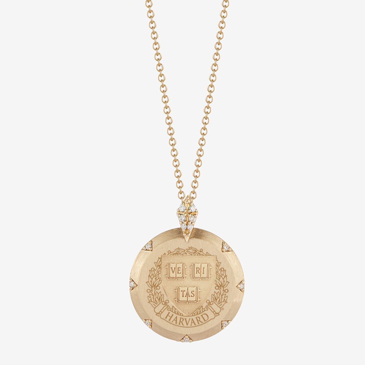 4652 Women\'s Locket Gold Locket Necklace with Rabbit Shaped Diamond & Pink  main image 3