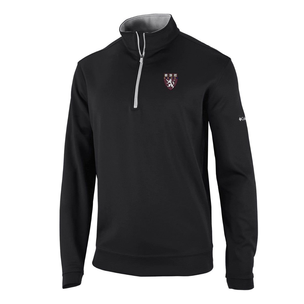 Harvard Medical School Columbia Black Wickham Hills 1/4 Zip