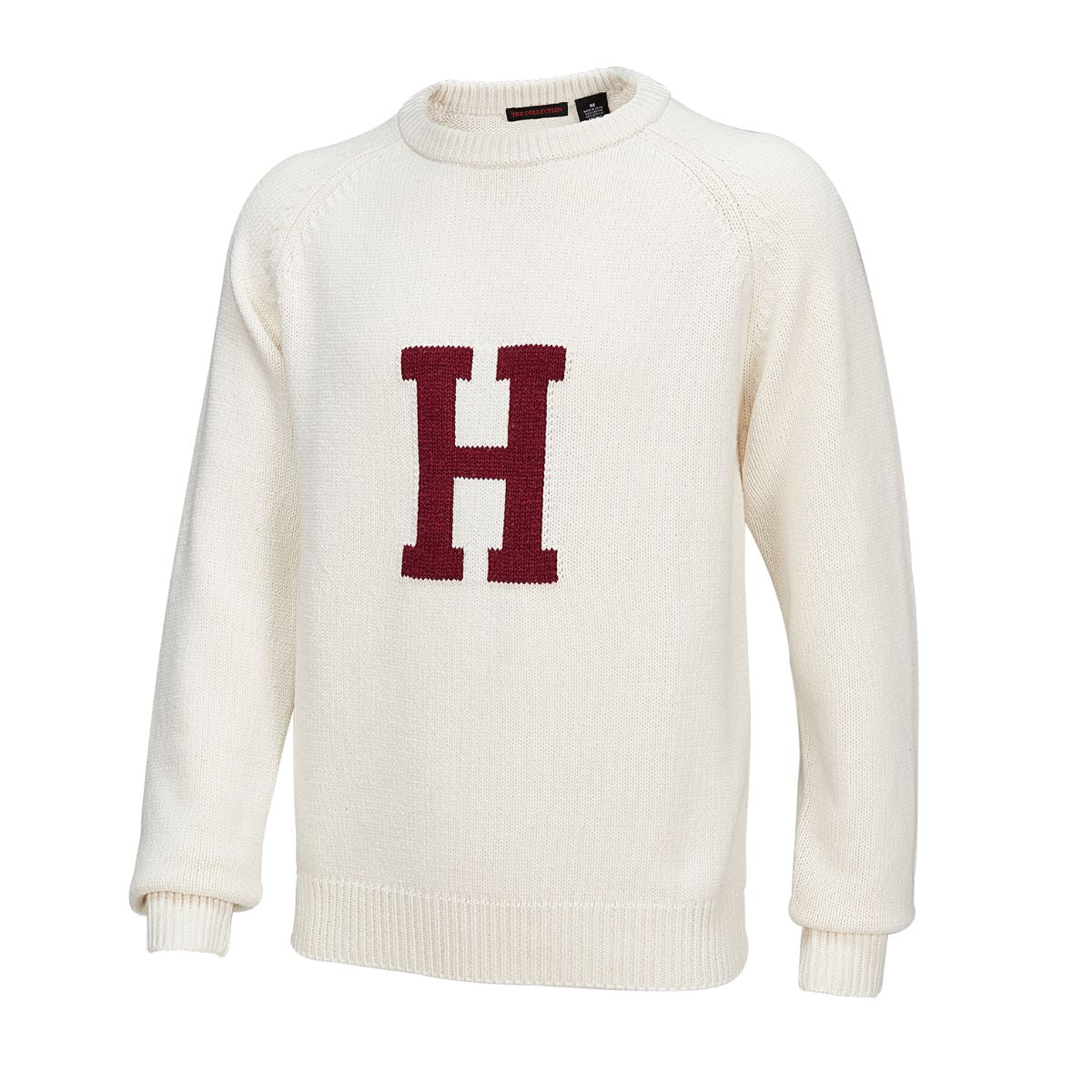 Harvard Traditional Cotton Intarsia H Sweater – The COOP