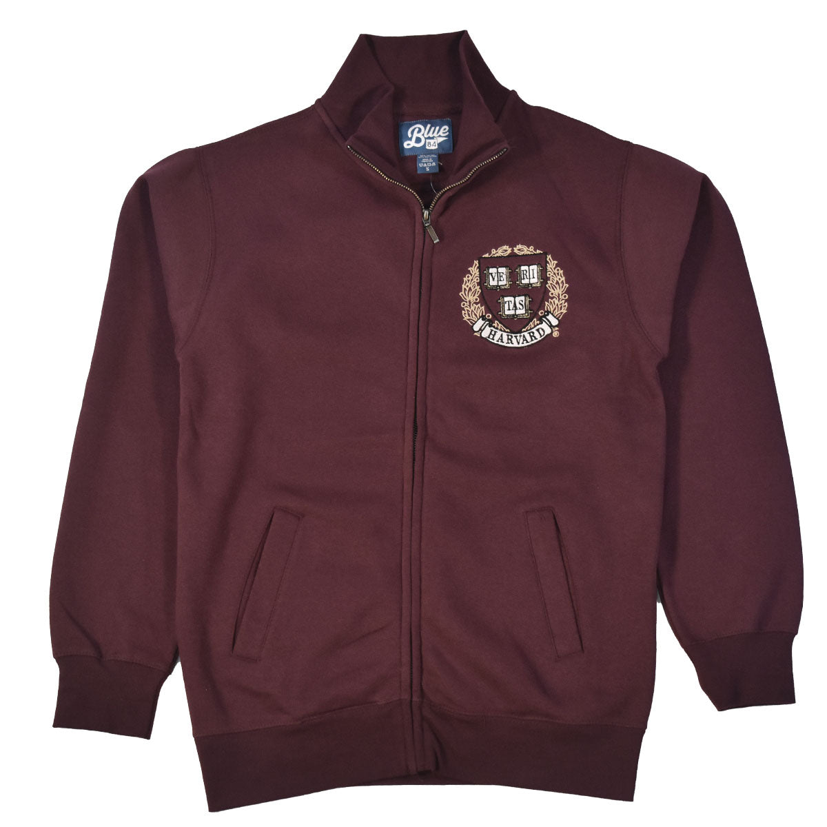 Harvard Embroidered Cadet Full Zip – The COOP