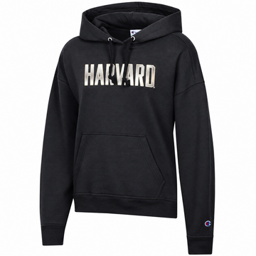 Harvard Women's Champion Silver Design Black Hood