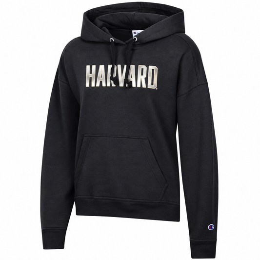 Harvard Women's Champion Silver Design Black Hood
