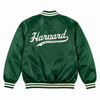 Harvard Official League Embroidered Satin Jacket