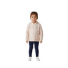 Harvard Toddler Embroidered Cable Knit Hoodie Sweater