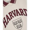 Harvard Collegiate Crewneck With Knitted Collar