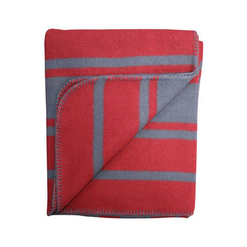 Harvard Heritage Gear Jacquard Wool Throw
