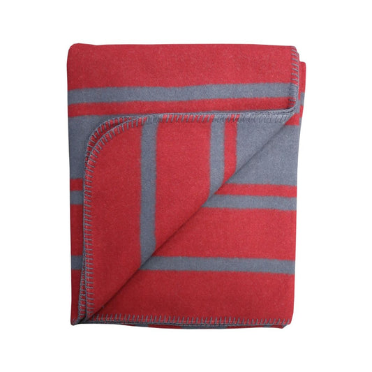 Harvard Heritage Gear Jacquard Wool Throw