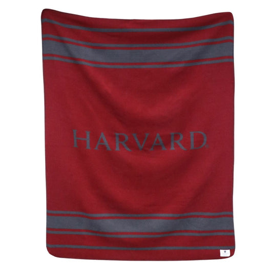 Harvard Heritage Gear Jacquard Wool Throw