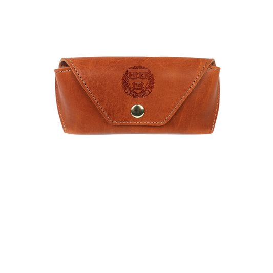 Harvard Heritage Gear Leather Glasses Case | HARVARD-The Coop