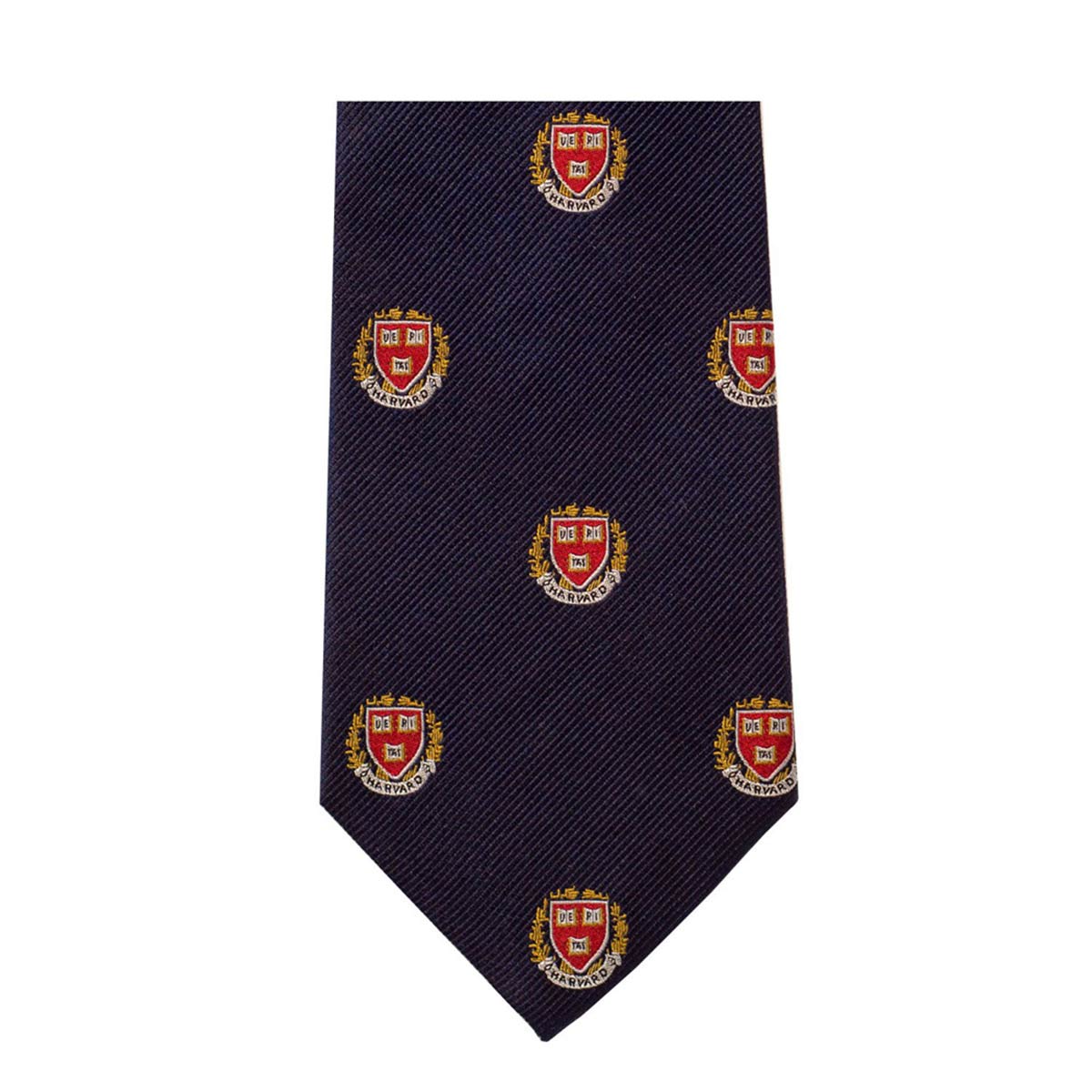 1186-Harvard Seal Silk Tie_Navy.jpg