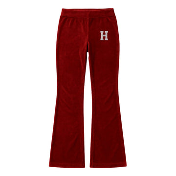 Harvard Women's Velour Rhinestone Sweatpants