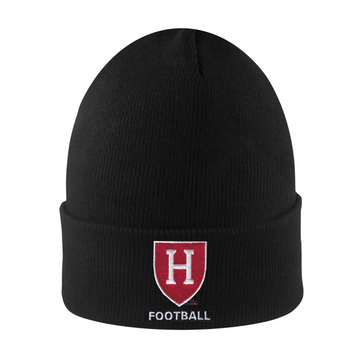 Harvard Football Winter Knit With Fleece Lining