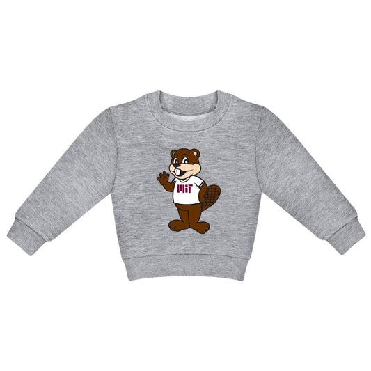 MIT Infant TIM The Beaver Crew Neck Sweatshirt