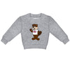 MIT Infant TIM The Beaver Crew Neck Sweatshirt