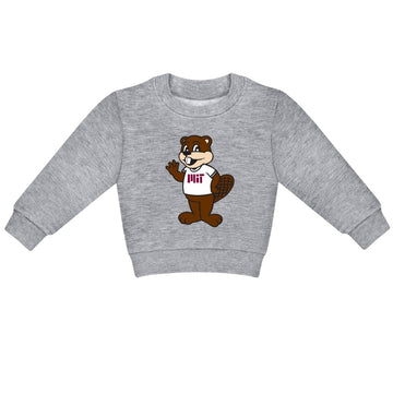 MIT Infant TIM The Beaver Crew Neck Sweatshirt