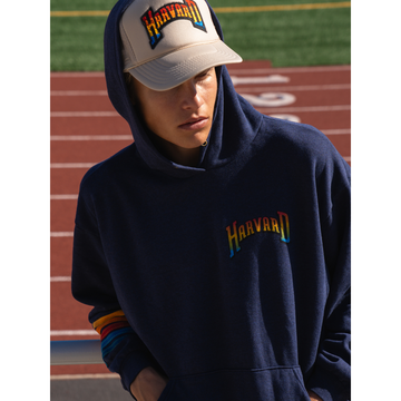 Harvard Aviator Nation Vintage Low Rise Trucker Hat