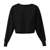 MIT Women's Greyson Blackout Cropped Aspen Crewneck