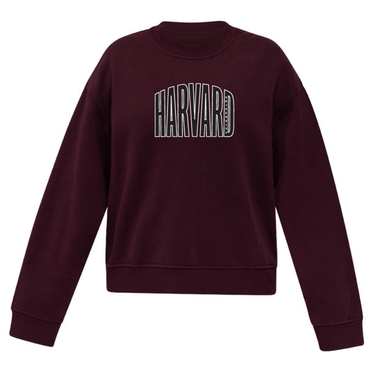 Harvard Lululemon Womens Fashion Graphic Steady State Oversized Crew