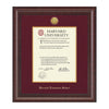 1739-Harvard Presidential Gold Engraved Diploma Frame in Premier with Maroon Linen Mat_Extension Graduate.jpg