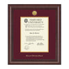 1739-Harvard Presidential Gold Engraved Diploma Frame in Premier with Maroon Linen Mat_Harvard - Divinity.jpg