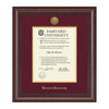 1739-Harvard Presidential Gold Engraved Diploma Frame in Premier with Maroon Linen Mat_Harvard - Grad.jpg