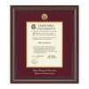 1739-Harvard Presidential Gold Engraved Diploma Frame in Premier with Maroon Linen Mat_Harvard - JFK.jpg