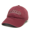 1880-Youth Arched Harvard Washed Twill Hat_Maroon.jpg