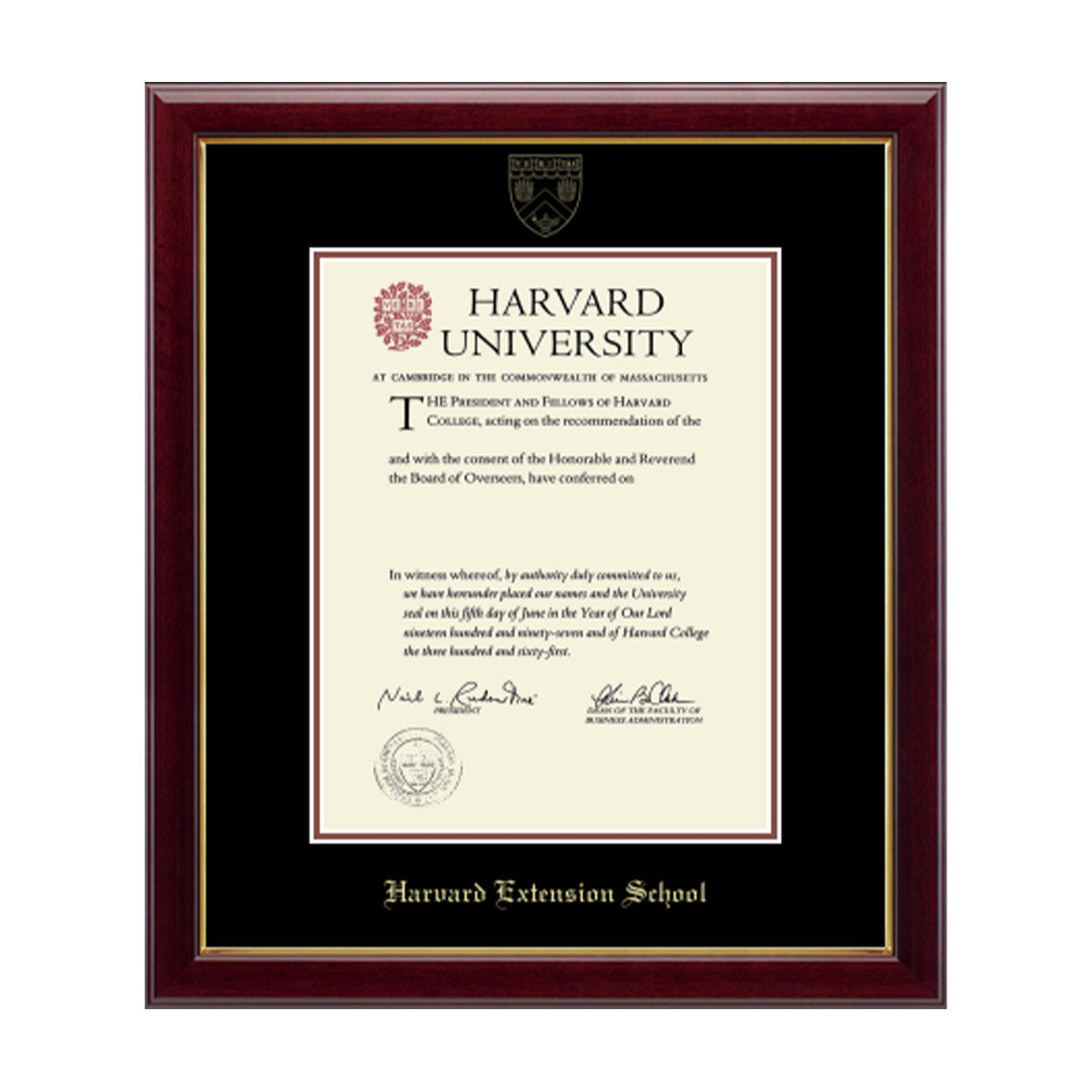 193-Harvard Gold Embossed Diploma Frame in Gallery or Regency Gold_Gallery_Extension Graduate_07.jpg
