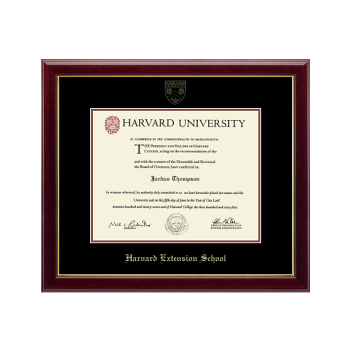 193-Harvard Gold Embossed Diploma Frame in Gallery or Regency Gold_Gallery_Extension Undergrad_06.jpg