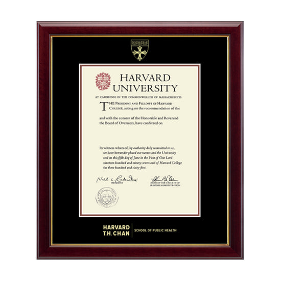 193-Harvard Gold Embossed Diploma Frame in Gallery or Regency Gold_Gallery_Harvard - Public Health_14.jpg
