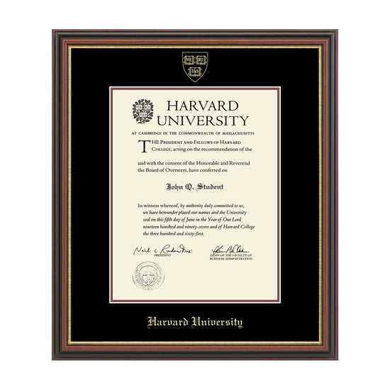 193-Harvard Gold Embossed Diploma Frame in Gallery or Regency Gold_Regency_Harvard - Grad_24.jpg
