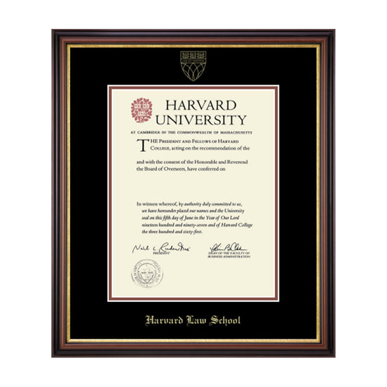 193-Harvard Gold Embossed Diploma Frame in Gallery or Regency Gold_Regency_Harvard - Law_25.jpg