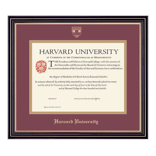 1997-Harvard Extension School Horizontal Certificate Frame_Prestige.jpg