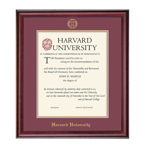 1999-Harvard University Embossed Diploma Frame_Classic_Harvard - Grad.jpg