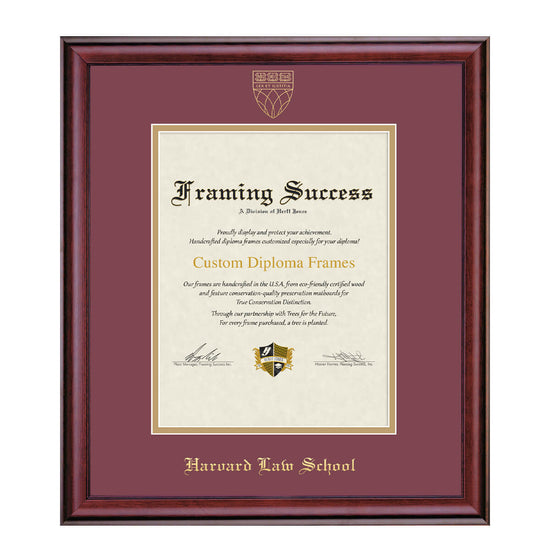 1999-Harvard University Embossed Diploma Frame_Classic_Harvard - Law.jpg