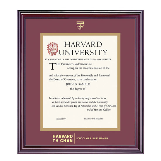 1999-Harvard University Embossed Diploma Frame_Elite_Harvard - Public Health.jpg