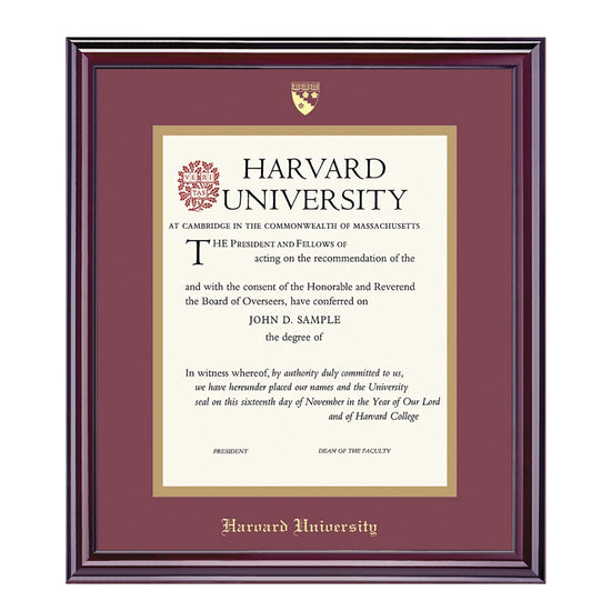 1999-Harvard University Embossed Diploma Frame_Elite_Harvard - School of Education.jpg