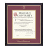 1999-Harvard University Embossed Diploma Frame_Prestige_Harvard -Dental.jpg