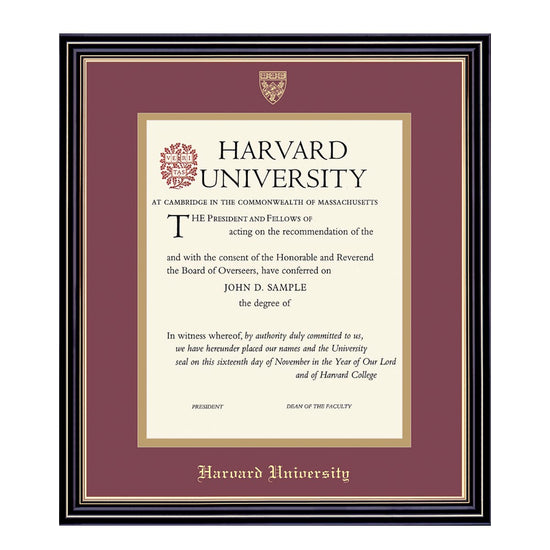 1999-Harvard University Embossed Diploma Frame_Prestige_Harvard - Divinity.jpg