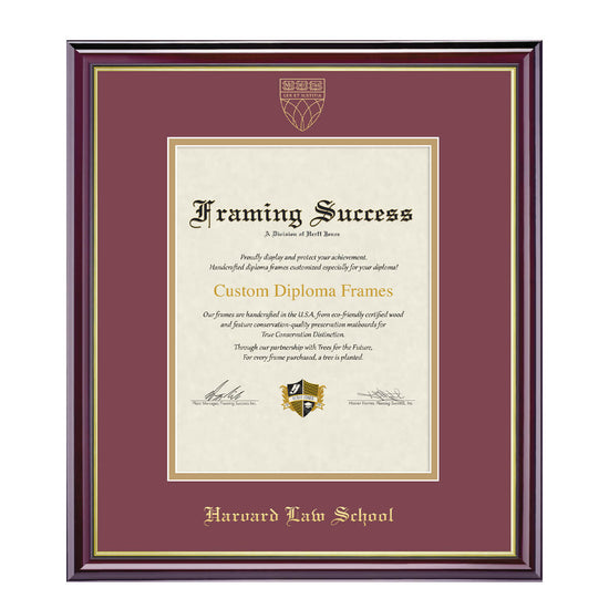 1999-Harvard University Embossed Diploma Frame_Windsor_Harvard - Law.jpg