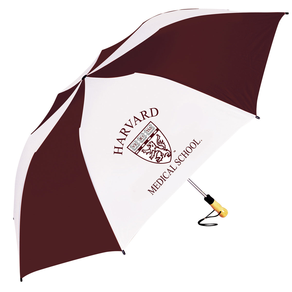 2109-Harvard Medical School Folding Golf Umbrella_media.jpg