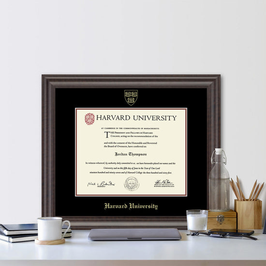 2244-Harvard Recycled Wood Gold Embossed Diploma Frame_Acadia_Har-Undergrad_02.jpg