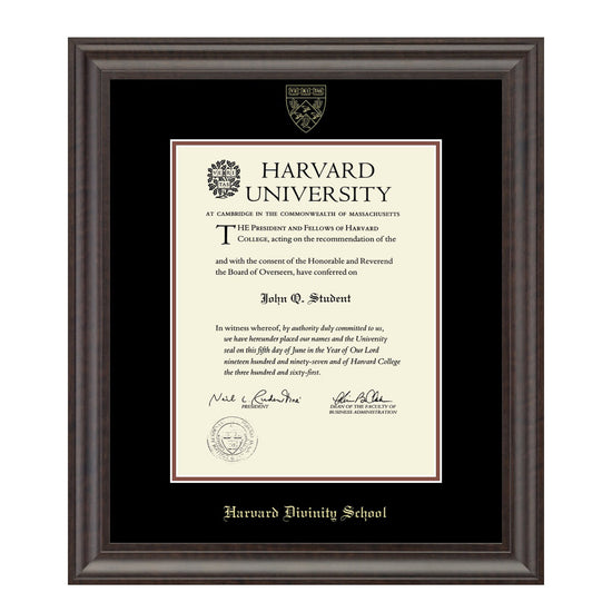 2244-Harvard Recycled Wood Gold Embossed Diploma Frame_Acadia_Harvard - Divinity.jpg