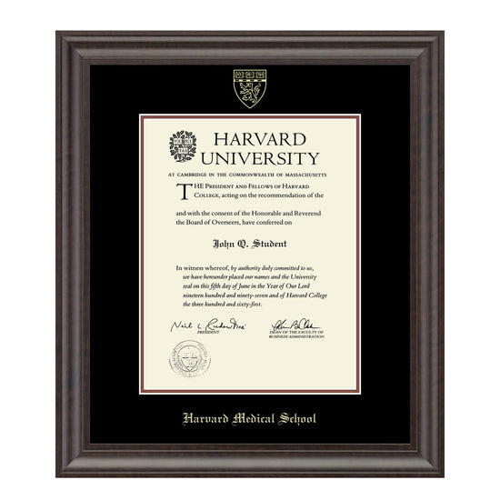 2244-Harvard Recycled Wood Gold Embossed Diploma Frame_Acadia_Harvard - Medical.jpg