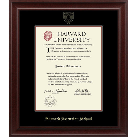 2244-Harvard Recycled Wood Gold Embossed Diploma Frame_Rainier_Extension Graduate.jpg