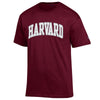 2264-Harvard Champion Classic Arched Logo Tee Shirt_Maroon.jpg