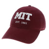 2327-MIT Est. 1861 Washed Twill Hat_Maroon.jpg