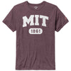 2412-MIT League Tri-Blend Tee Shirt_Maroon.jpg