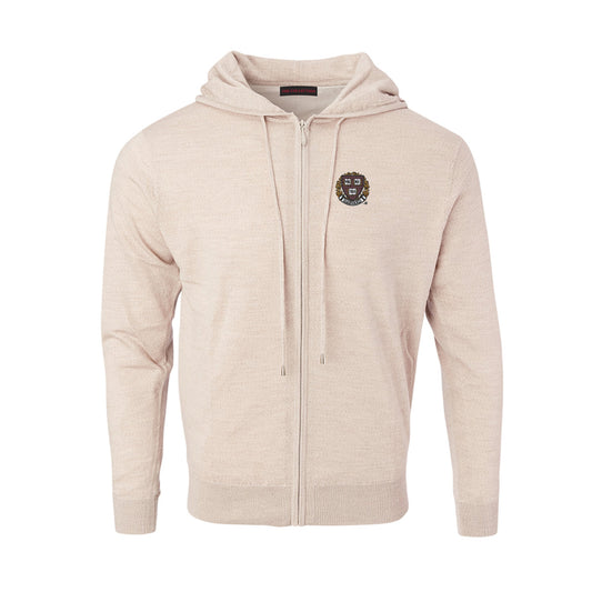 2663-Harvard Men's Merino Full Zip Hoodie_Tan Heather.jpg